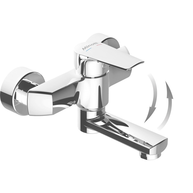 1885_20240405110937_mobile Baterija za kadu MINOTTI PRIMA sa preklopnom lulom - Slika 1