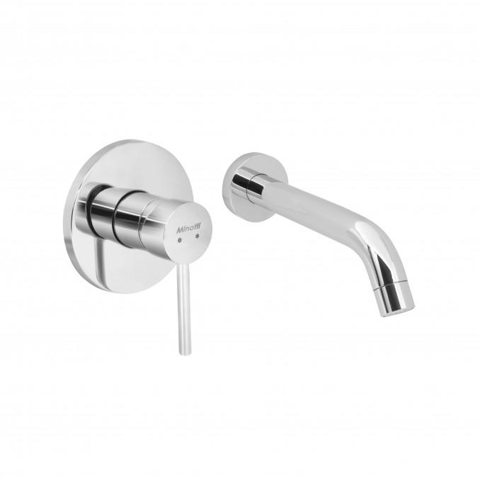 Ugradna baterija za lavabo MINOTTI TUBO sa izlivom